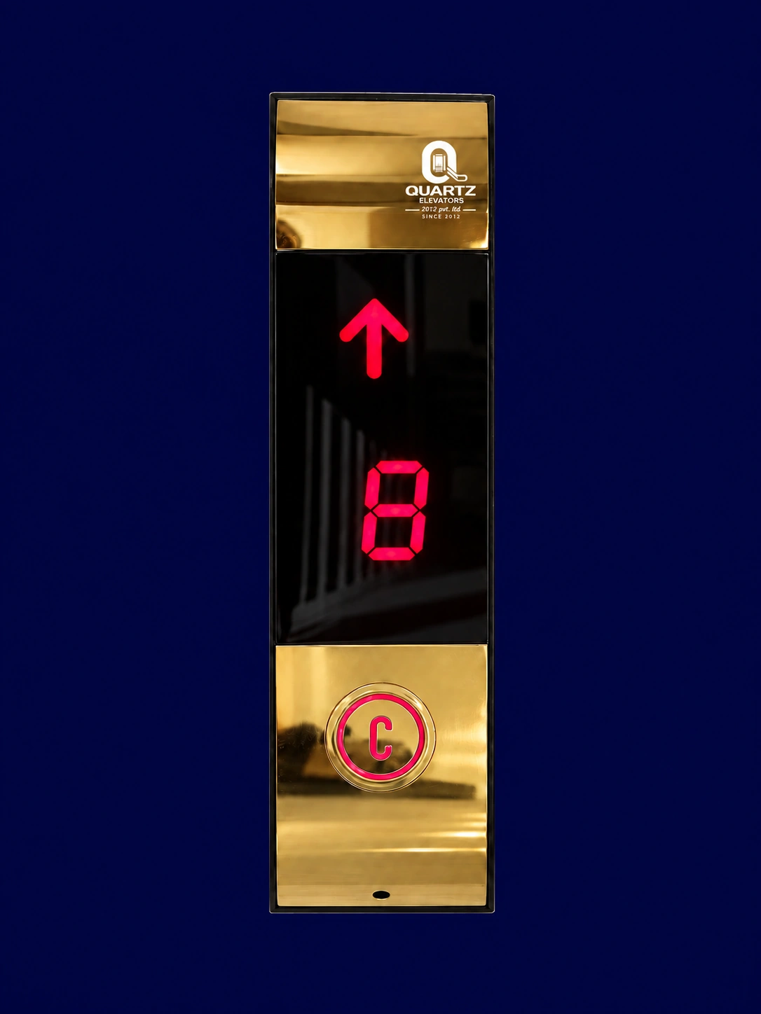 كوارتز — زر استدعاء مصعد خارجي 02